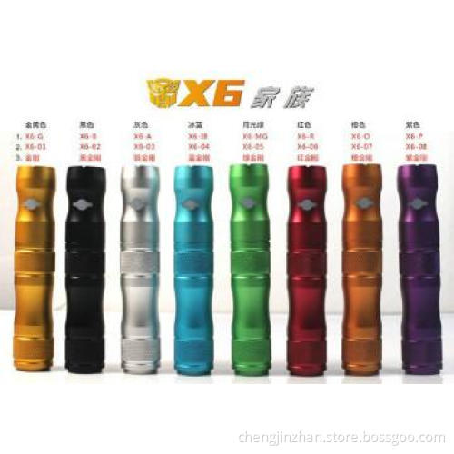 E Cigarette X6 1300mAh 2013 New Fashionable Design Electric Cigarette